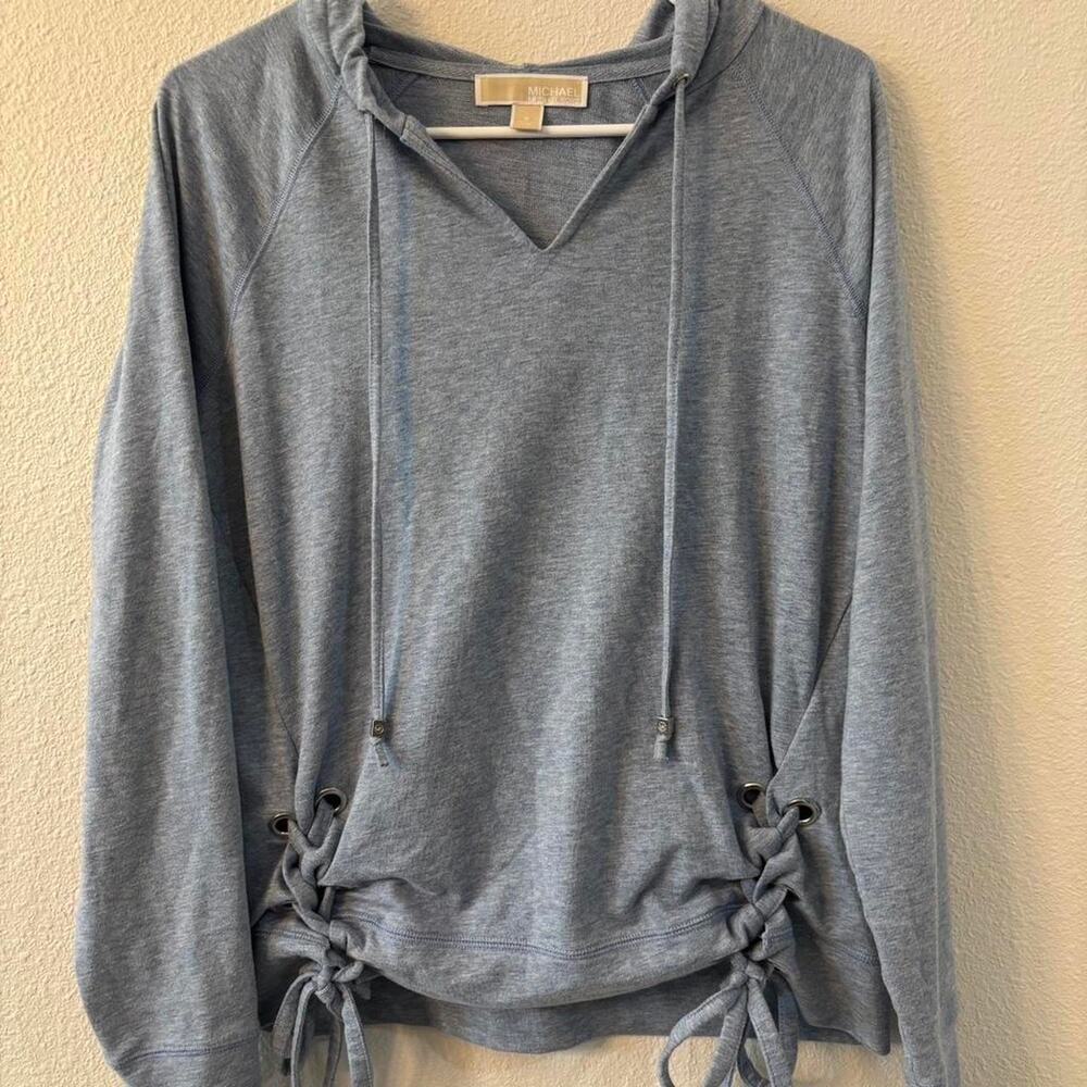 Michael kors gray lace up